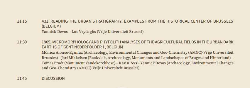 Zoom panel with session organisers and speakers during live session